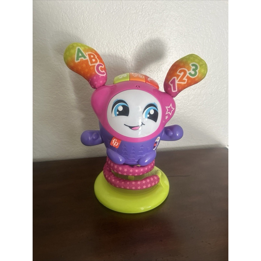 FISHER PRICE DJ  BOUNCING DANCING STAR BUG LEARN INTERACTIVE BABY TODDLER TOY